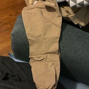 Beige Compression Socks, 4x